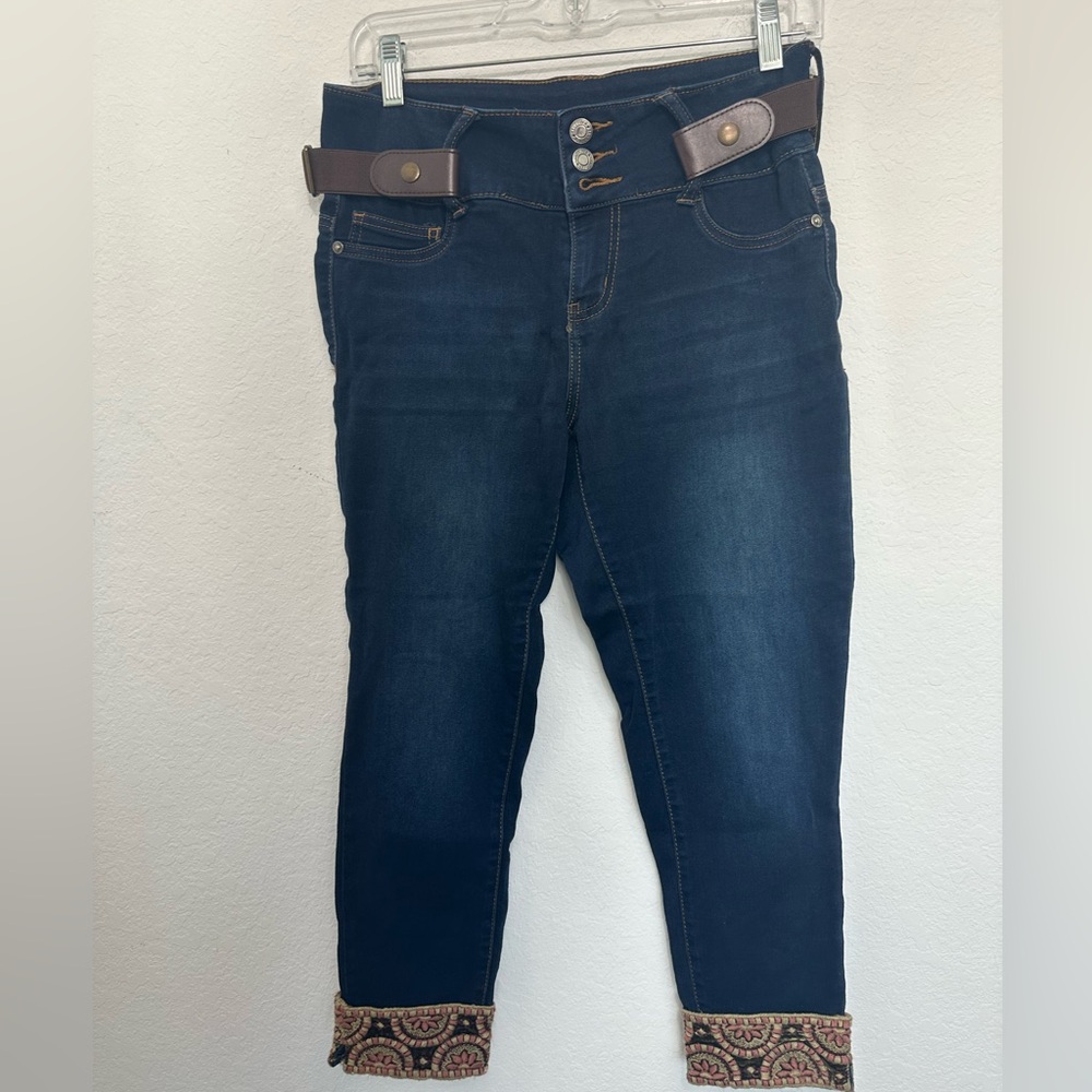 Sandpiper Petite Cropped Jeans Capri Size 6P